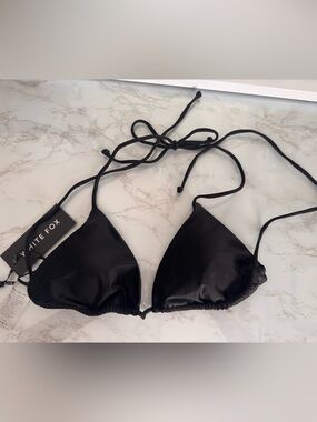 White Fox Bikini Top